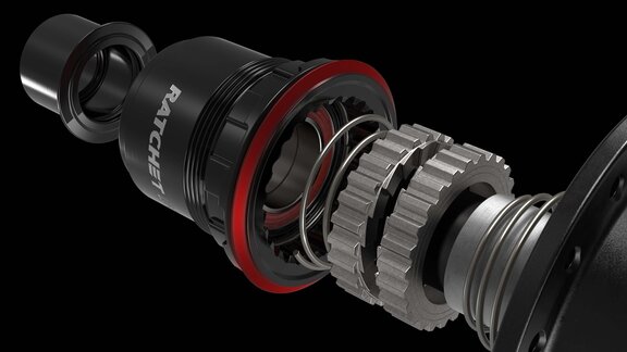 DT Swiss XDRラチェットLN エンド キャップ付き DT Swiss XDRラチェットLN エンド キャップ付き DT Swiss XDR